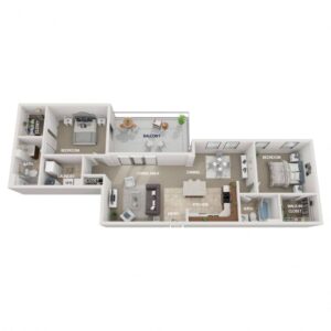 2 bedroom apartment for rent